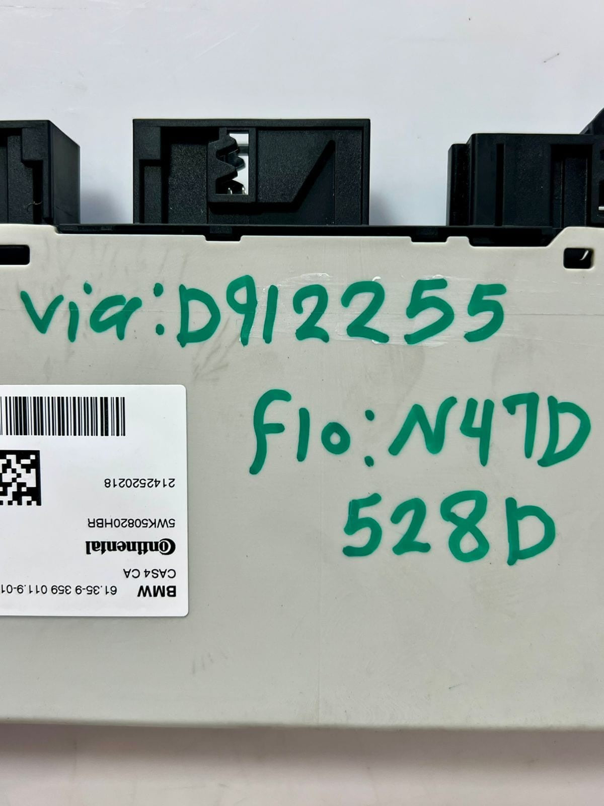 BMW F10 N47D 528D Engine Control Unit ECU SET DDE + CAS4 CA+ NO KEY 8582181 OEM