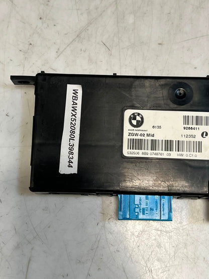 2011-2017 BMW F10 F25 X3 Central Gateway Control Module 9266411 OEM