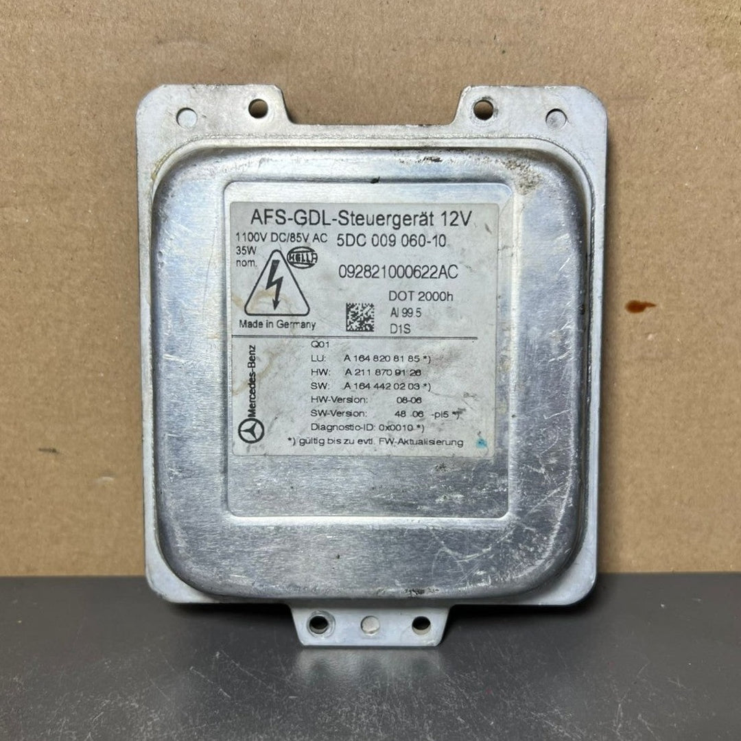 Mercedes W164 ML GL Xenon Light Headlight Control Module Unit A164 8208185 OEM