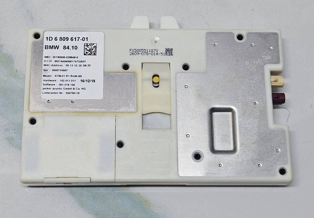 BMW G11 G12 ANTENNA MODULE UNIT 6809617 OEM