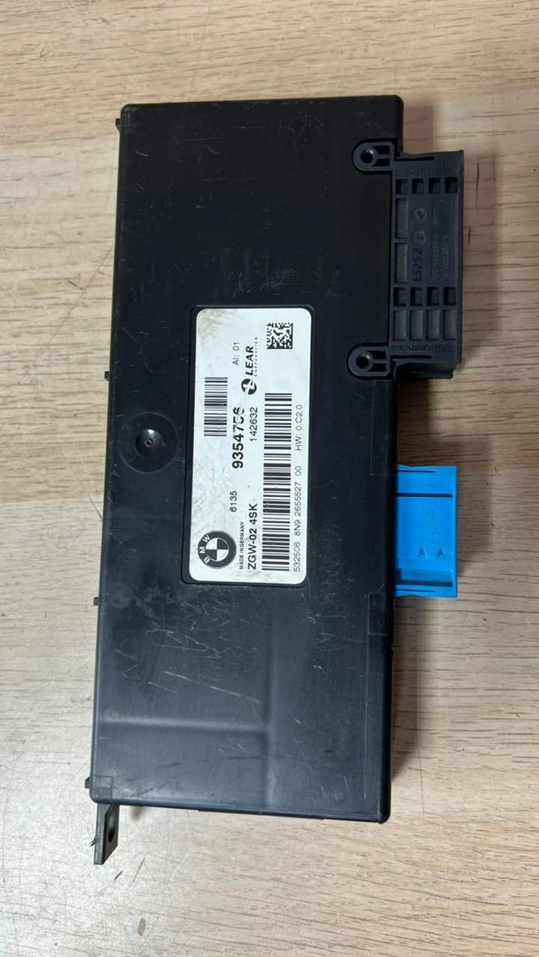 2011-2016 BMW 528i Central Gateway Control Module 9354756 5 Series F10 F11 535i,