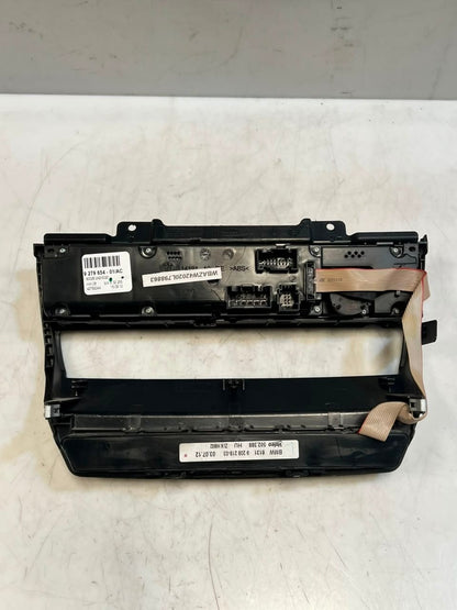 2007-2013 BMW X5 E70 and X6 E71 CIC Climate Control Panel 9279654 OEM