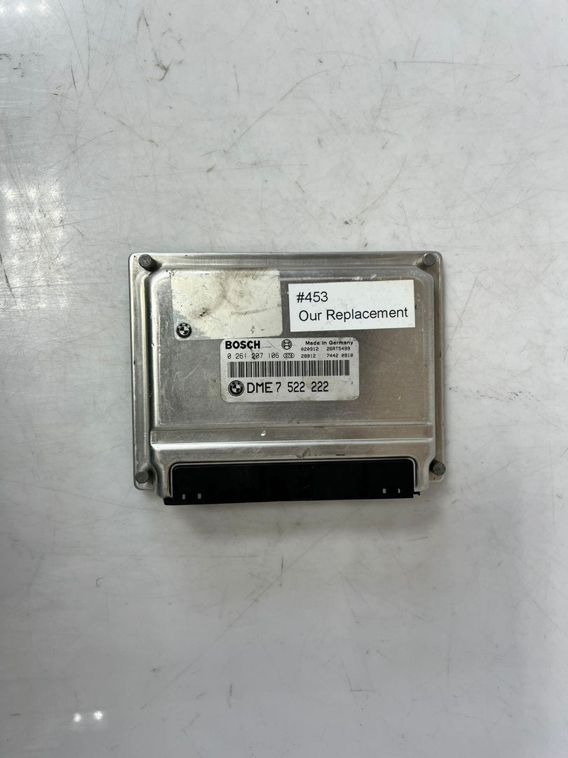 2003 BMW X5 E53 with M62 Engine Control Unit ECU  COMPLETE SET 7522222 OEM