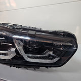 2018 BMW X2 F39 LCI Headlight 5A29E96 LHD USED ECE Front Right