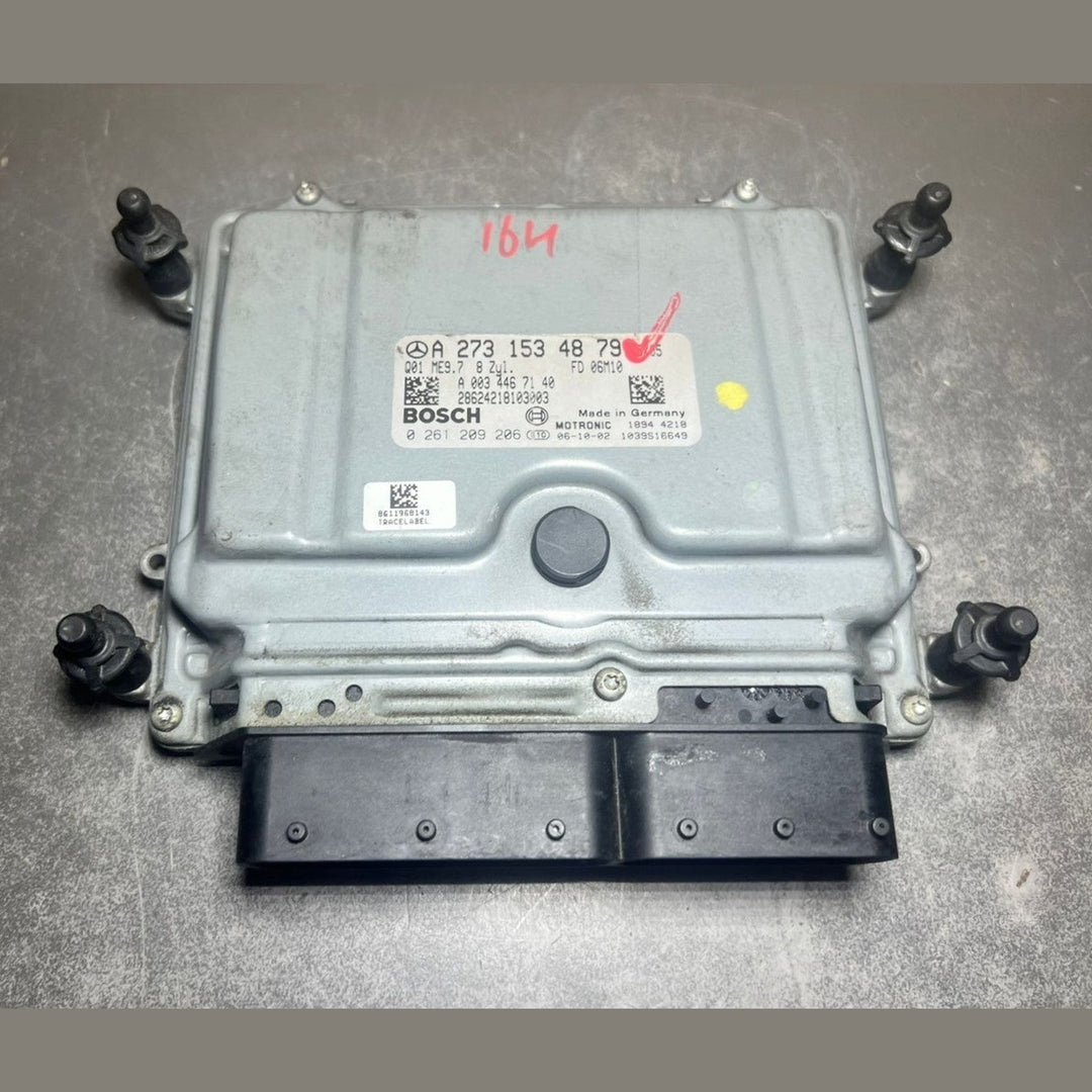 07-12 Mercedes W164 ML GL Engine Control Module Unit ECM ECU A272 1534879 OEM