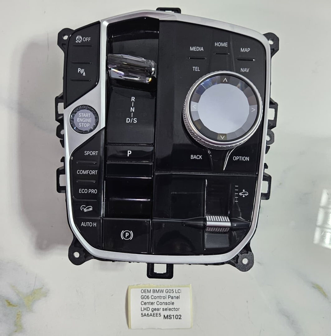 OEM BMW G05 LCI G06 Control Panel Center Console LHD gear selector 5A6AEE5