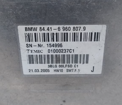 BMW 7'S E65 E66 E67 VOICE CONTROL INPUT SYSTEM MODULE OEM - 6960807
