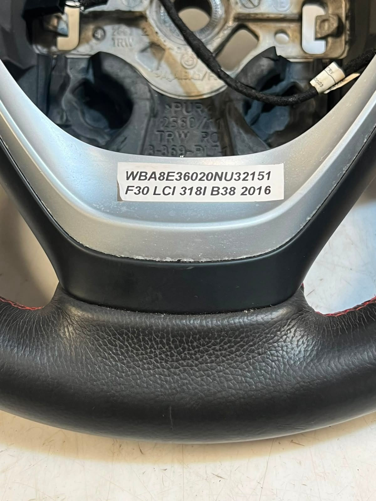 2015 BMW 1 3 4 Series F20 F21 F30 F32 F25 B38 Steering Wheel 62560184D OEM
