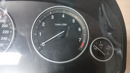 OEM BMWF10 F11 F18 F25 X3 MANUAL INSTRUMENT CLUSTER SPEEDOMETER 9249339