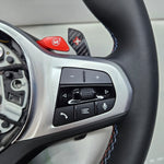 قم بتحميل الصورة إلى عارض الصور، 2019-2023 BMW M5 Series G30 F91 F90 Steering Wheel Shift Pads 5A090A0 OEM