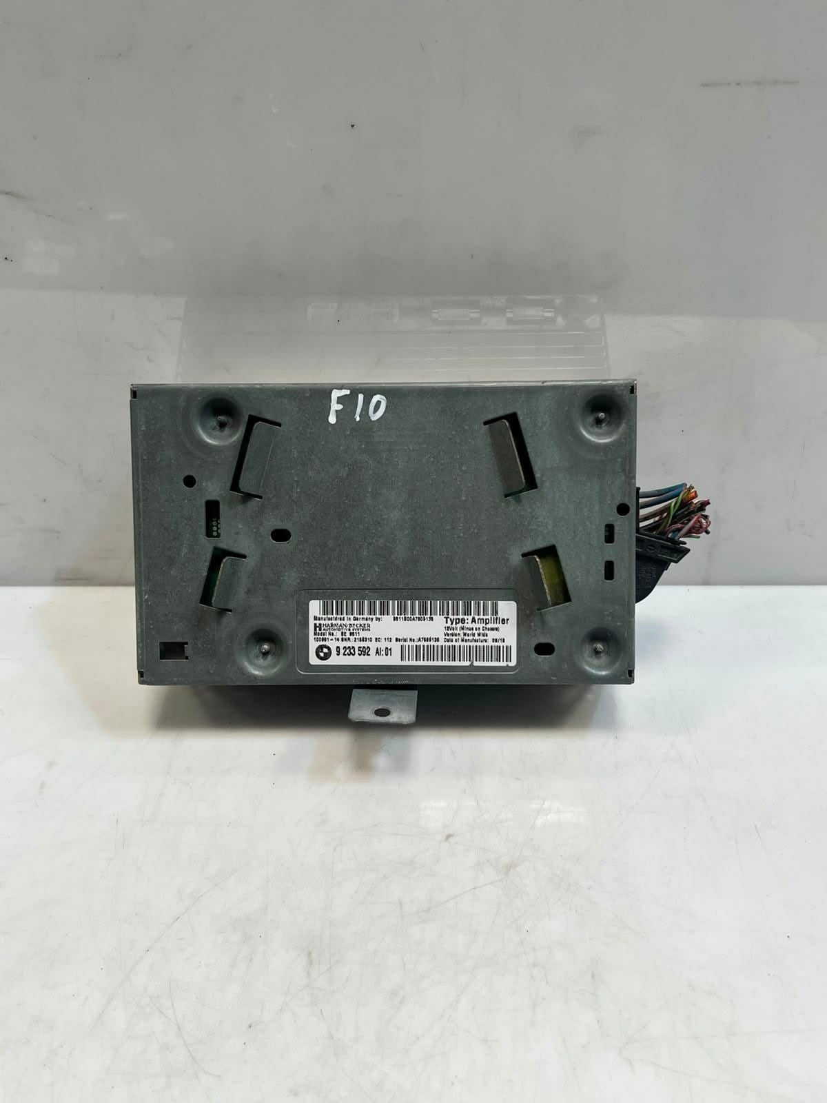 2011-2013 BMW 528i F10 F11 5 Series HARMAN BECKER Audio Amplifier 9233592 OEM