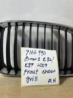 Load image into Gallery viewer, BMW 1 Series E81 E82 E87 LCI E88 Grille Chrome Frame Right O/S 7166440