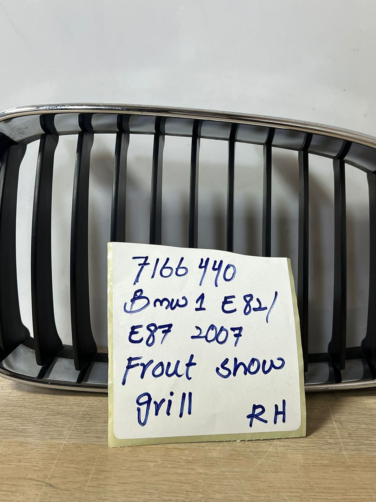 BMW 1 Series E81 E82 E87 LCI E88 Grille Chrome Frame Right O/S 7166440