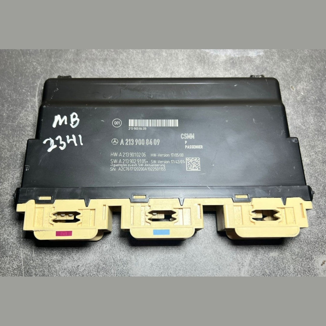 15-20 Mercedes Benz W213 E-Class Passenger Seat Control Module A213 9008409 OEM