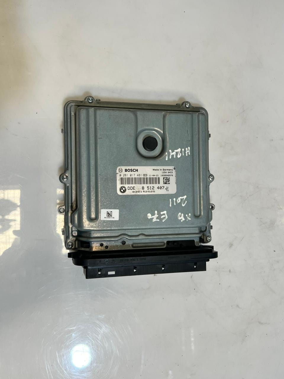 2011 BMW X5 E70 LCI Engine Control Unit ECU SET DDE+ CAS3+ 1KEY 8512407 OEM