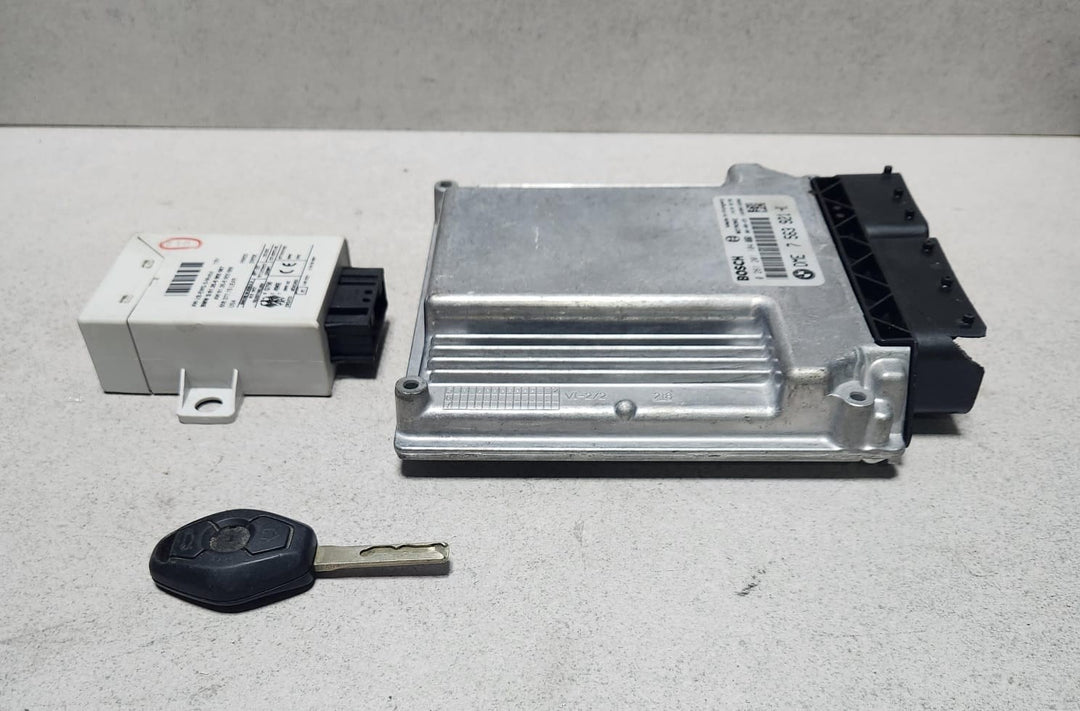 BMW N46 E46 Engine Control Unit DME ECU Set 7563921 OEM