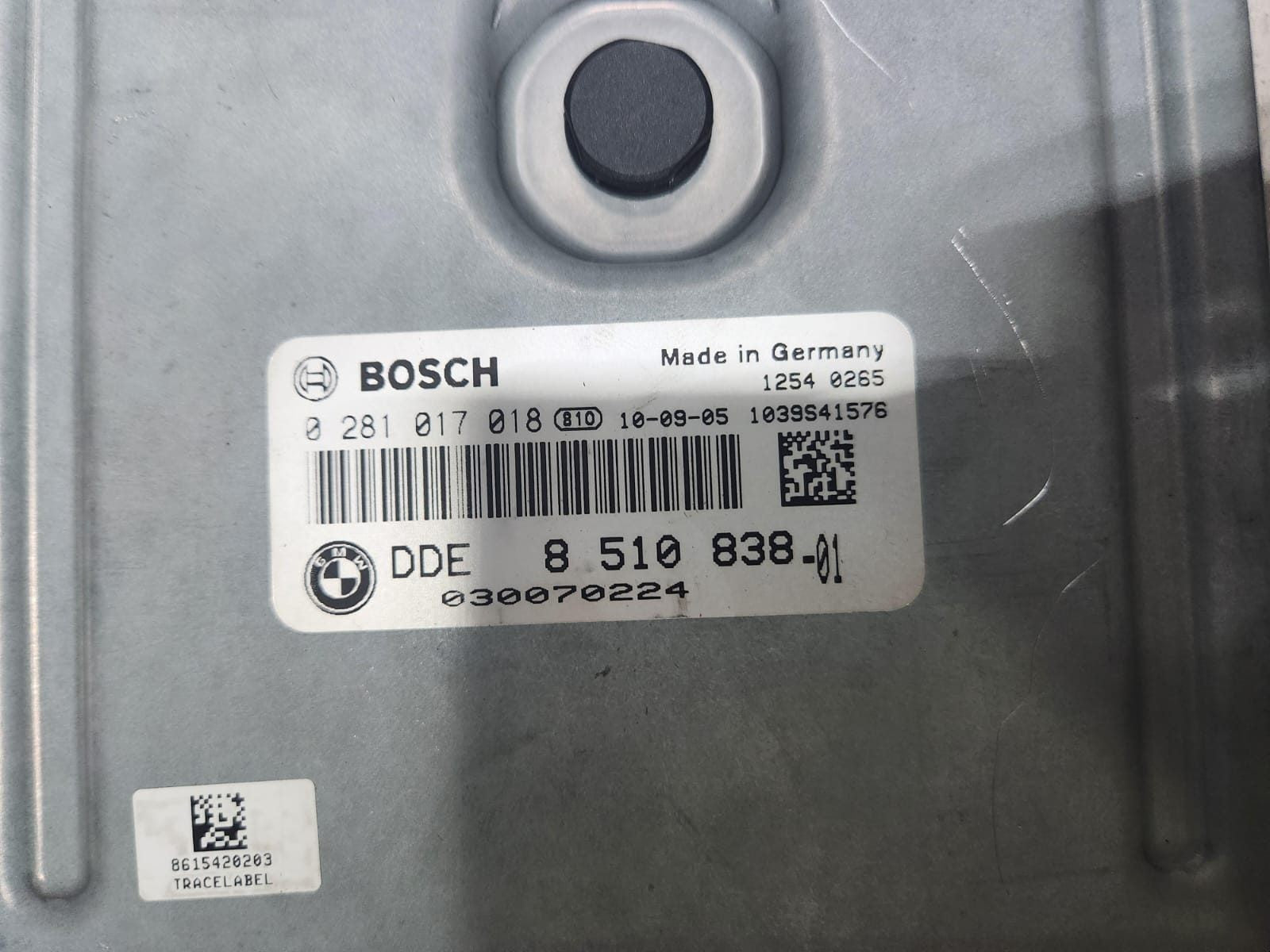 2010 BMW Engine Control Unit 8510838 X5 E70 3.0D Diesel ECU SET 2010-2013