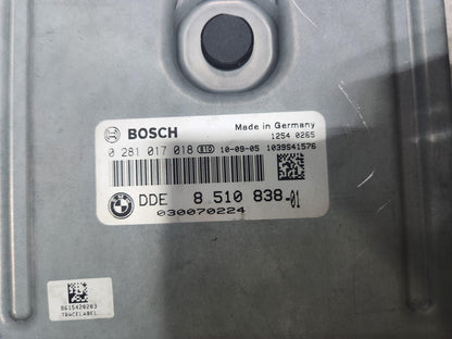 2010 BMW Engine Control Unit 8510838 X5 E70 3.0D Diesel ECU SET 2010-2013
