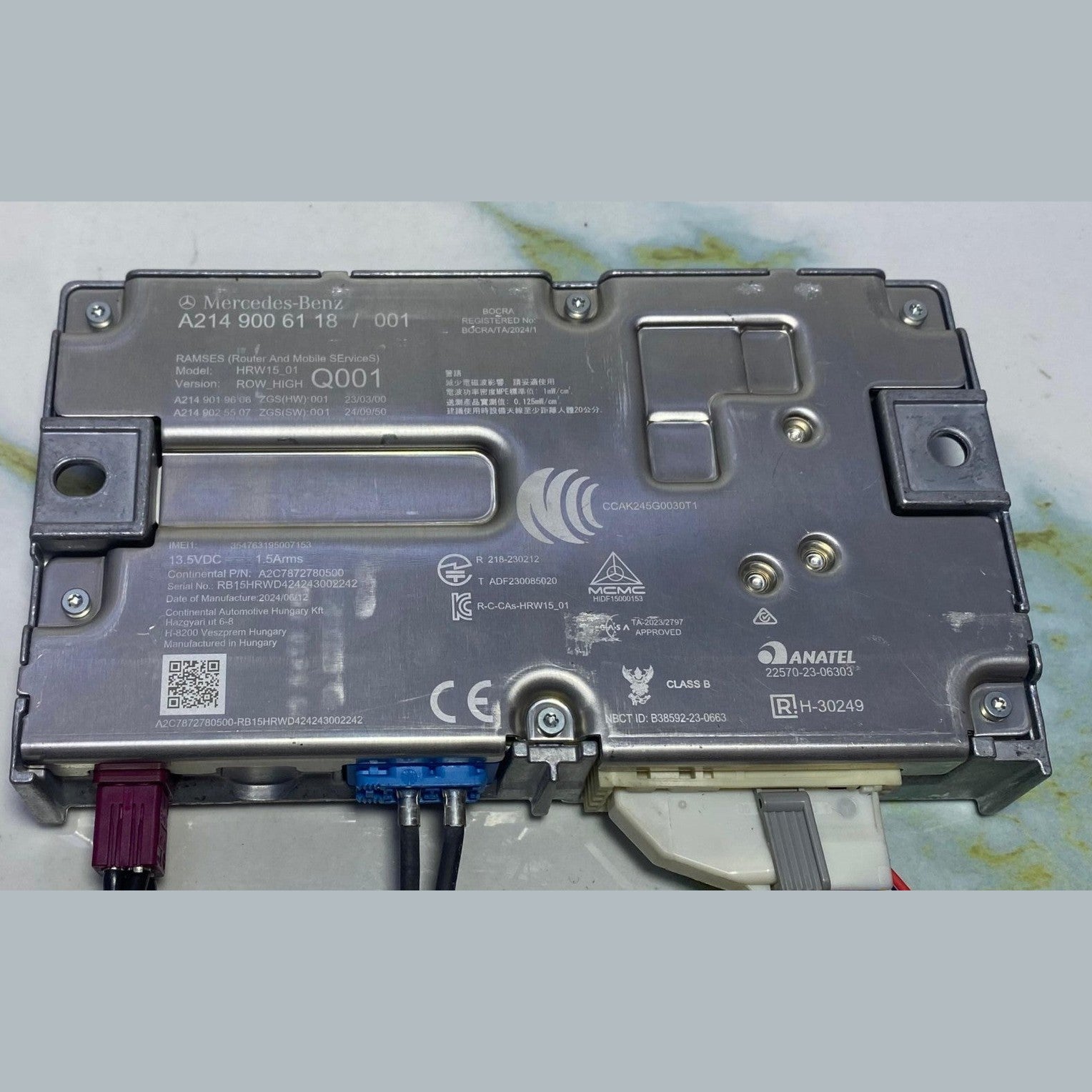 21-24 Genuine Mercedes-Benz W206 C-Class C250 Control Module A214 9006118 OEM
