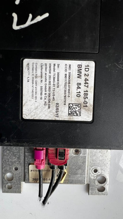 14-17 BMW i3 Telematics Communication Control Module 2447185 230I 320i