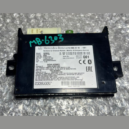 17-21 Mercedes-Benz W213 E-Class Bluetooth Telematics Module A213 9002210 OEM
