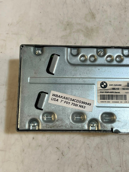 2012 BMW 5' F01 F02 F07 F25 F04 X3 F10 F11 535i Top-Hifi Amplifier 9248552