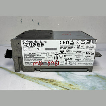 17-23 Mercedes W247 W118 CLA Radio Audio Multimedia Head Unit  A247 9001510 OEM