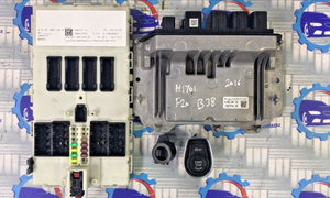 OEM BMW F20 B38 2016 ENGINE CONTROL UNIT ECU SET WITHOUT KEY 8663284 BOSCH