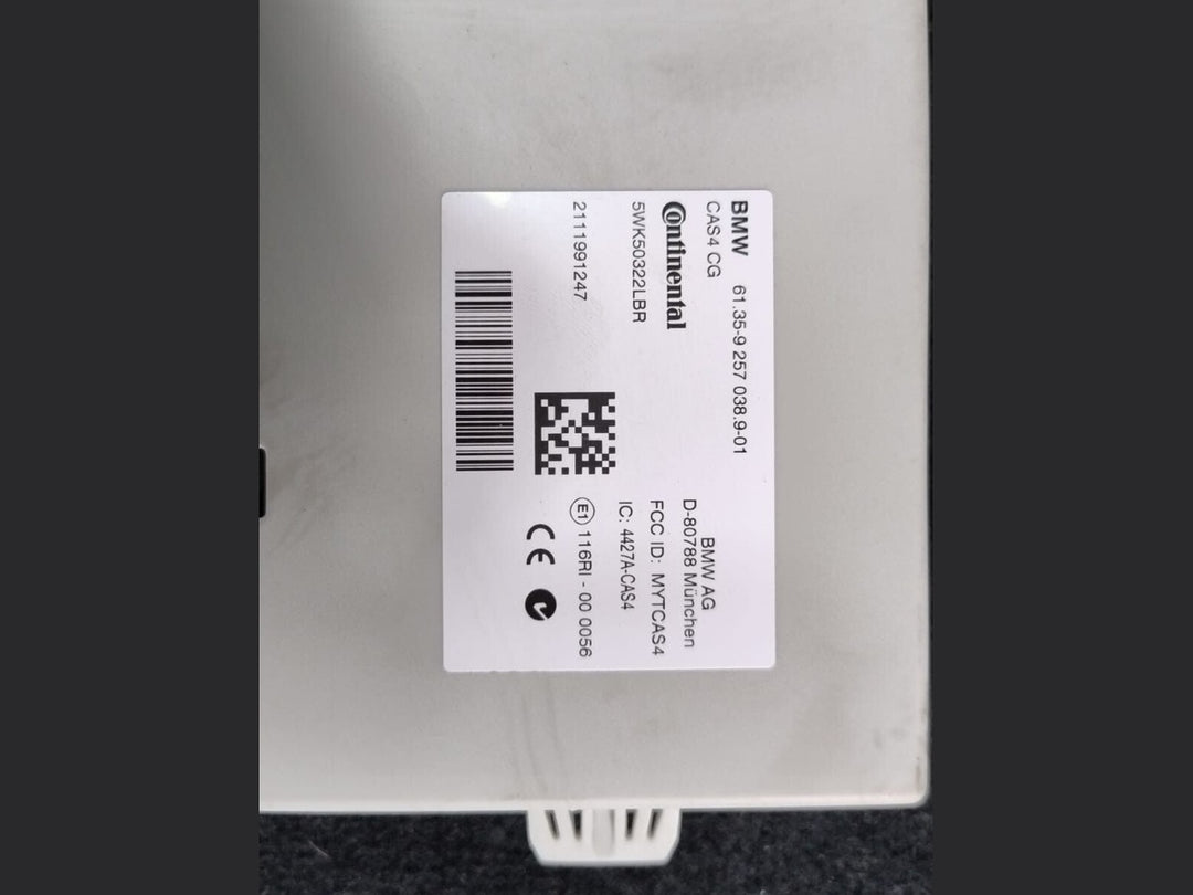 BMW 750i 7608099 Engine Control Module Unit Complete set with key  N63 TWIN TURB
