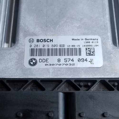 BMW F30 N47 F31 320D X3 F25 ENGINE CONTROL UNIT ECU SET DDE BASIC - 8574094