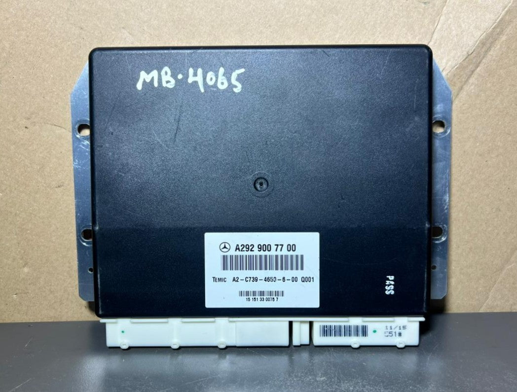 MERCEDES W166 GL ML GLE AIR SUSPENSION CONTROL UNIT MODULE A292 9007700 OEM