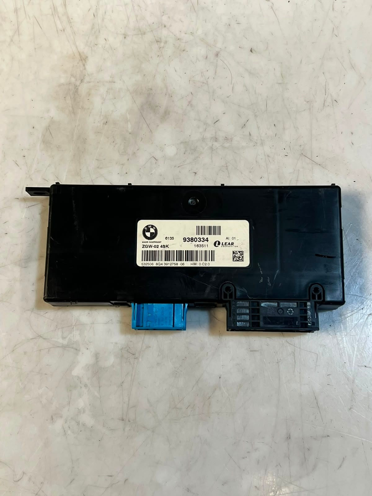 2011-2018 BMW X3 F25 X4 F26 Central Gateway Control Module 9380334 OEM
