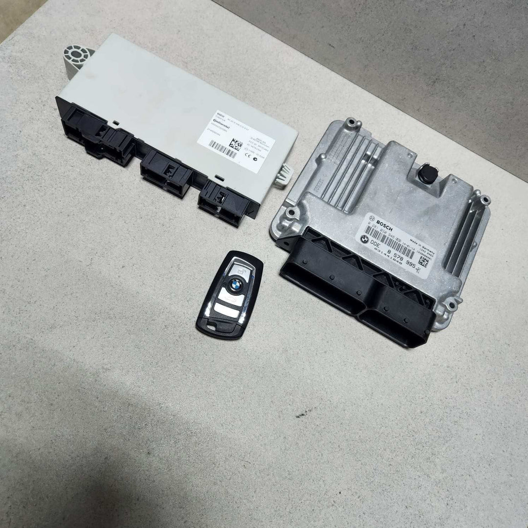BMW Engine Control Unit DDE 8578995 F10 520D 525D 2010-13 N47 ECU SET DIESEL RHD