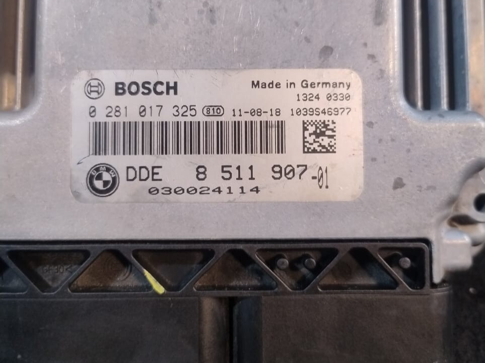 OEM  BMW X3 F25 3.0D N57 AUTO ENGINE CONTROL UNIT  ECU ONLY  DDE - 8511907