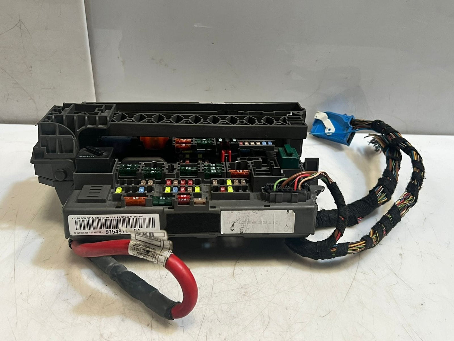 BMW Z4 E89 Sdrive18i Power Distribution Fuse Box Front Plastic Metal 9154971 OEM