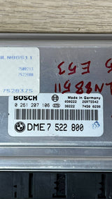 2003-2006 BMW X5 E53 M62 4.4i Engine Control Unit 7522800 DME SET