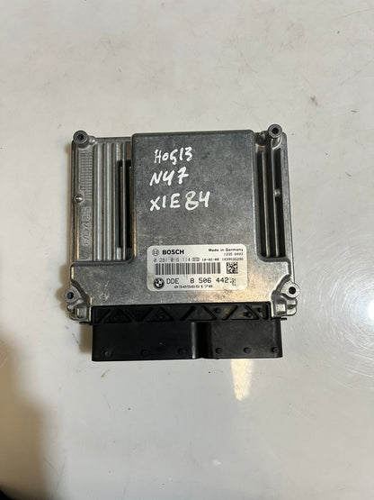 2010-2015 BMW X1 E84 N47 Engine Control Unit ECU SET DDE+ CAS3+ 1KEY 8506442