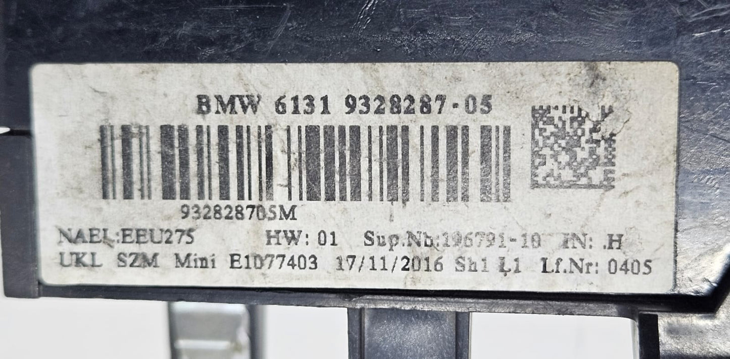 2015-2021 Mini Cooper F55 F56 F57 Engine Start Stop Switch 9328287 OEM