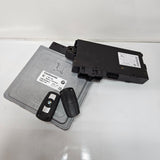 7587164-2007-2008 BMW 328i N52 Engine Control Module MSV80 Siemens DME Key Set