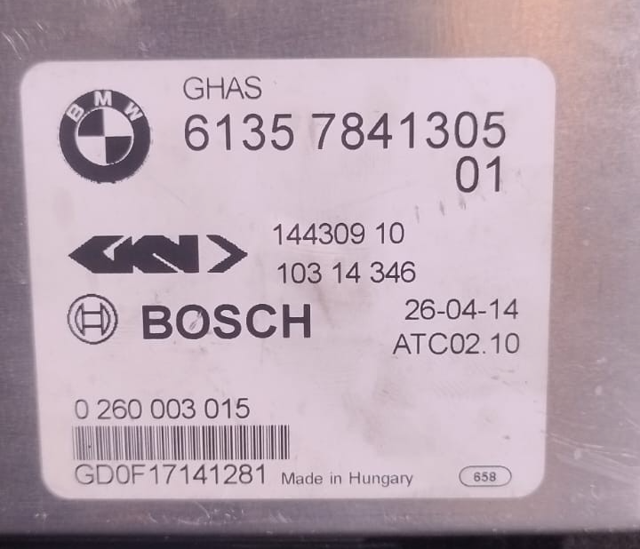 BMW F80 F82 F83 F10 F15 M3 M5 DIFFERENTIAL LOCK CONTROL MODULE ECU P/N 7841305