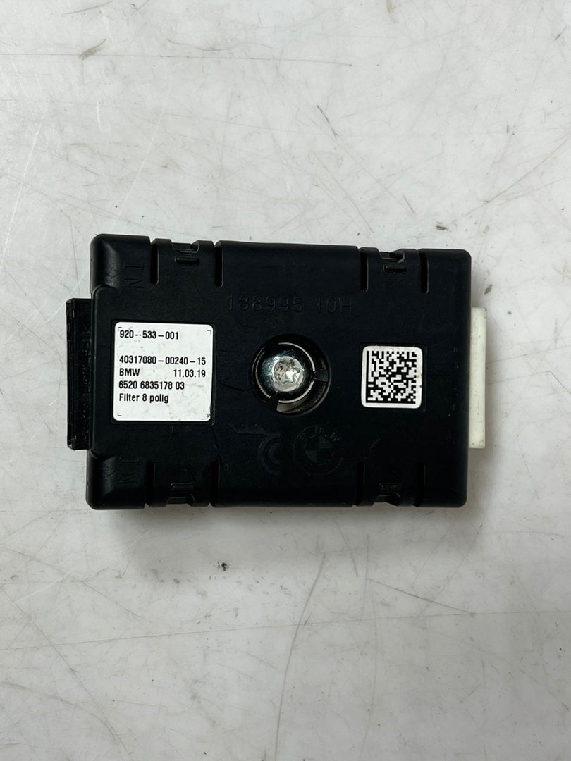 2020-2024 BMW 840i 430i G22 Antenna Suppression Filter 8 POLIG 6835178 OEM