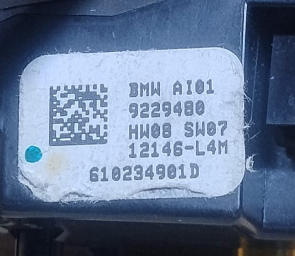 BMW F10 F07 F02 F06 STEERING WHEEL BUTTON SWITCH - 9229480