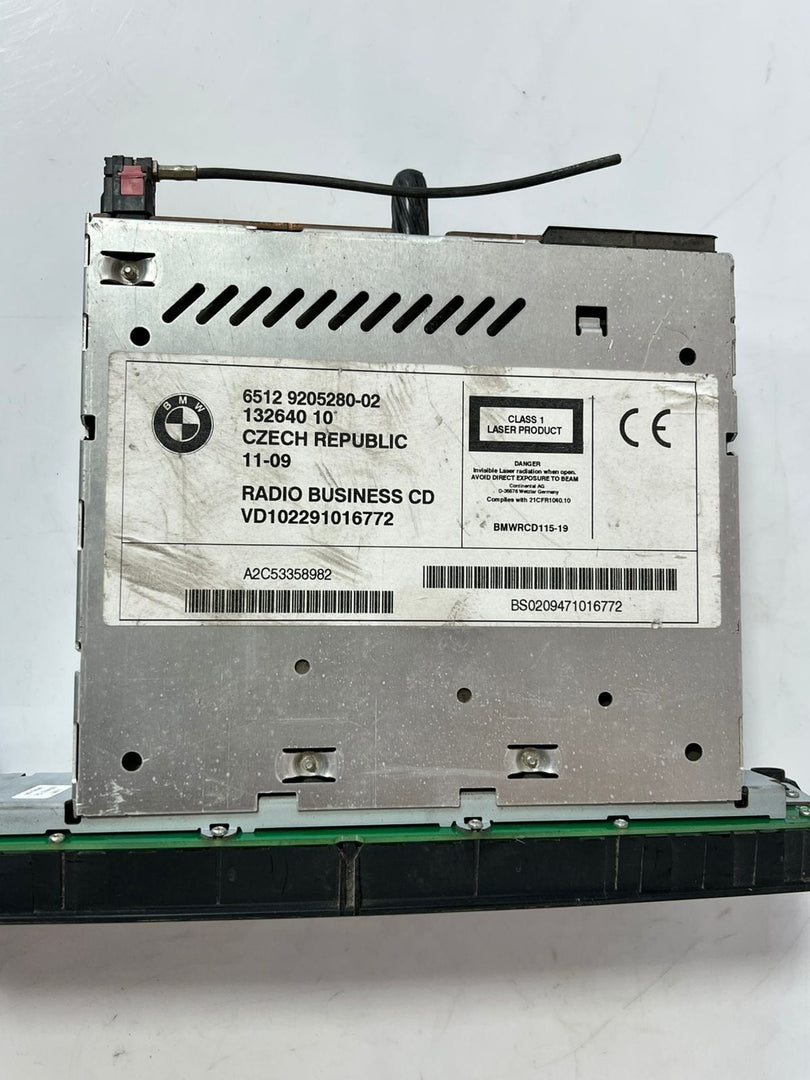 2005-2010 BMW X3 Z4 Am Fm Radio Cd Player 9205280 OEM