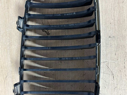 2007 BMW 1 SERIES E82 E87 E88 Grille With Chrome Frame Kidney Left 7166439 Used