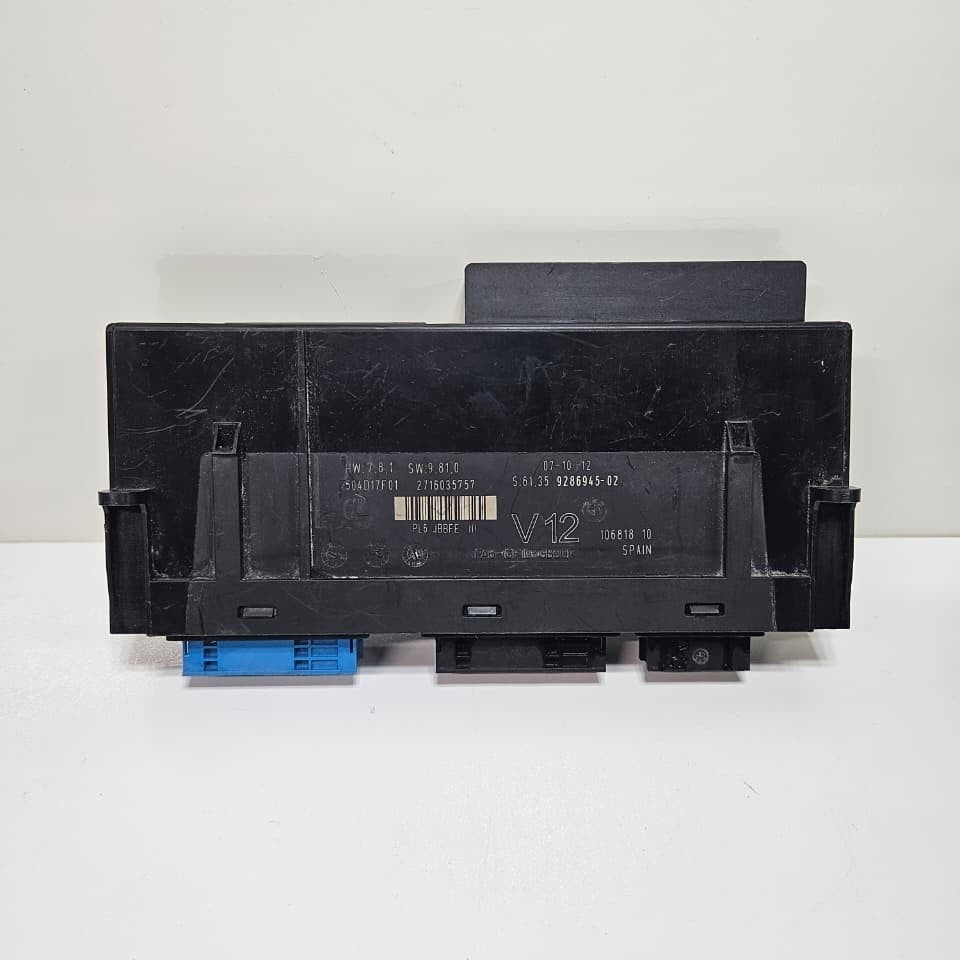 10-18 BMW BCM 550i F10 535i GT F07 Body Comfort Control Module 9286945 OEM