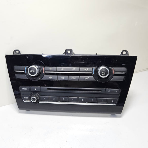 2010 BMW X3 F25 X4 F26 Climate Control Panel 6825512
