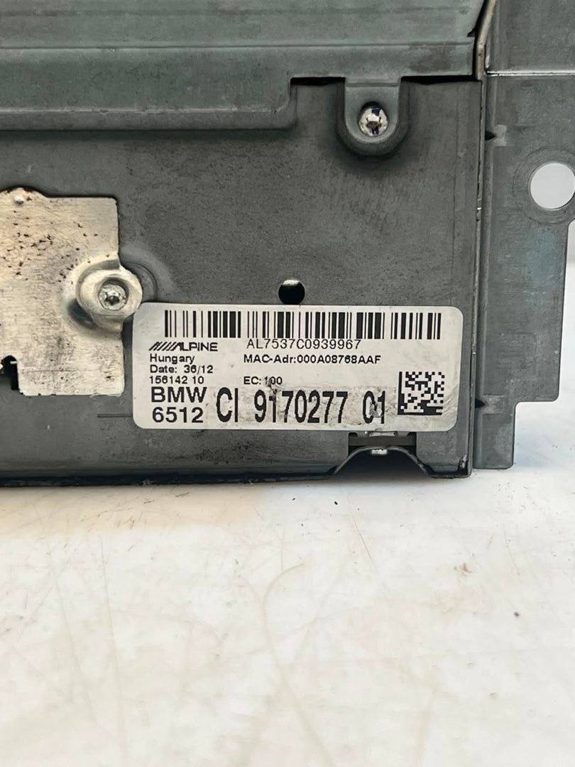 2012-2018 BMW M6 F01 F06 F10 F11 Navigation Head Unit CIC 9170277 OEM