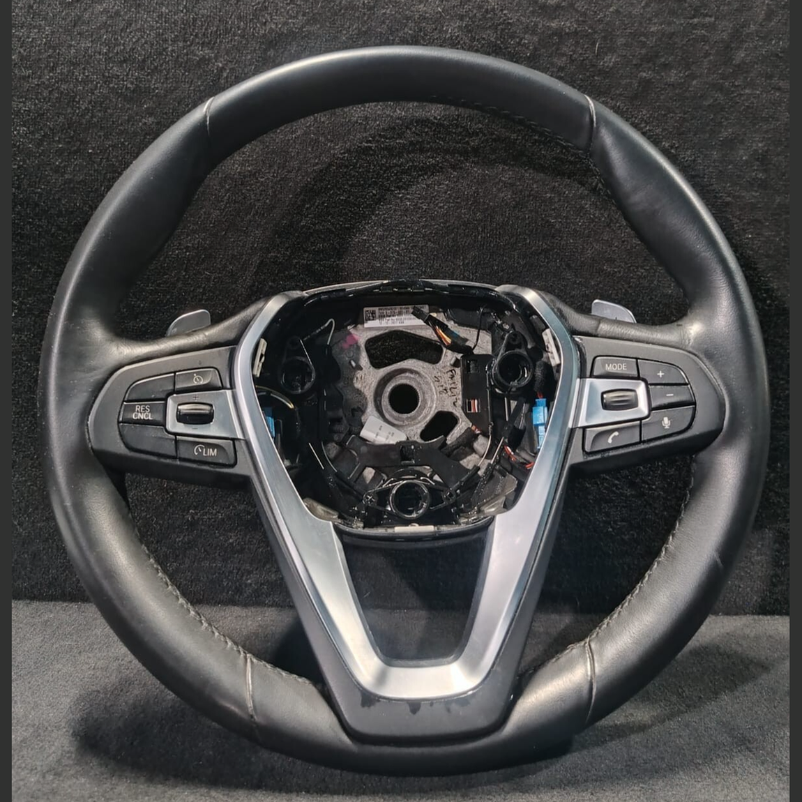 GENUINE BMW G01 X3 2019 LEATHER STEERING WHEEL OEM - 6995082