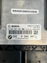 2015 BMW X1 E84 18d N47N Engine Control Unit ECU SET DDE+ CAS3+ 1KEY 8580307