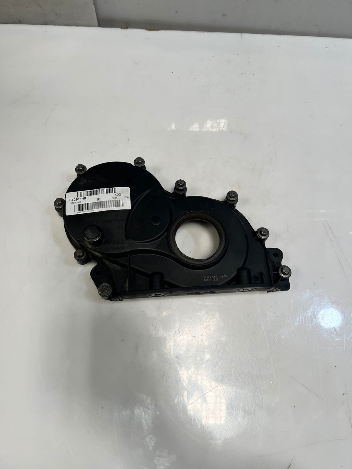2014-2019 BMW Mini Cooper B38 WHEELARCH Timing Chain Cover 8512597 